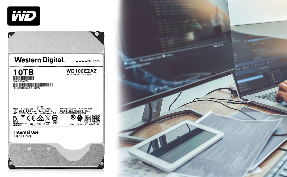 Amazon | WD 10TB hdd 3.5インチ, Digital Western HGST