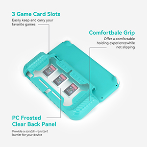 Amazon.com: Switch Lite Protective Case, KIWIHOME Portable Cover