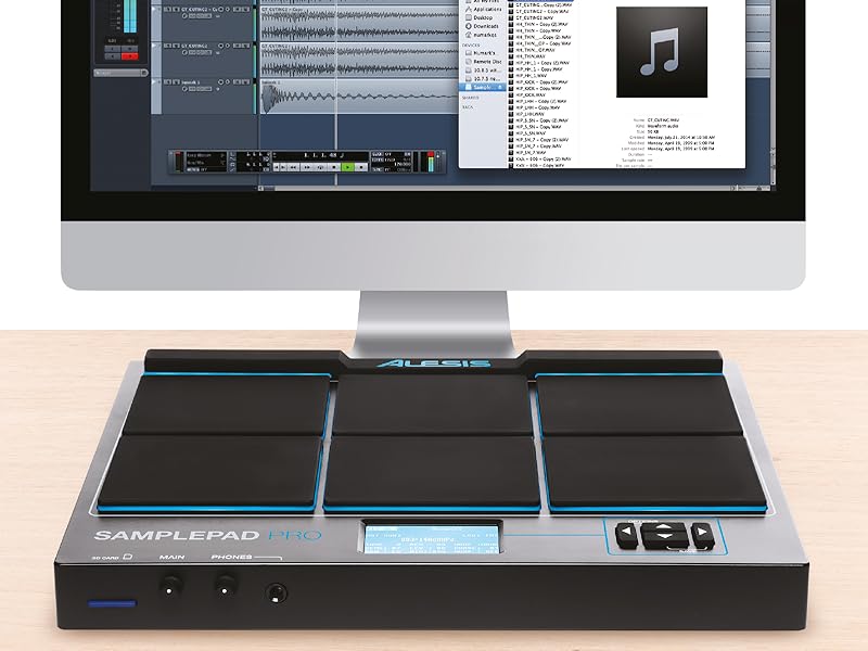 Amazon | Alesis サンプリングパッド 8パッド MIDI端子 SDカード対応