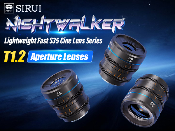 Amazon.com : SIRUI Night Walker 24mm S35 Manual Focus Cine Lens