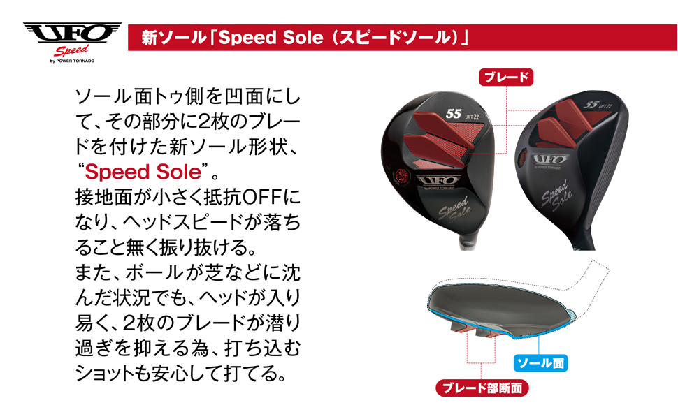 Amazon | キャスコ(Kasco) UFO Speed by POWER TORNADO 44 S