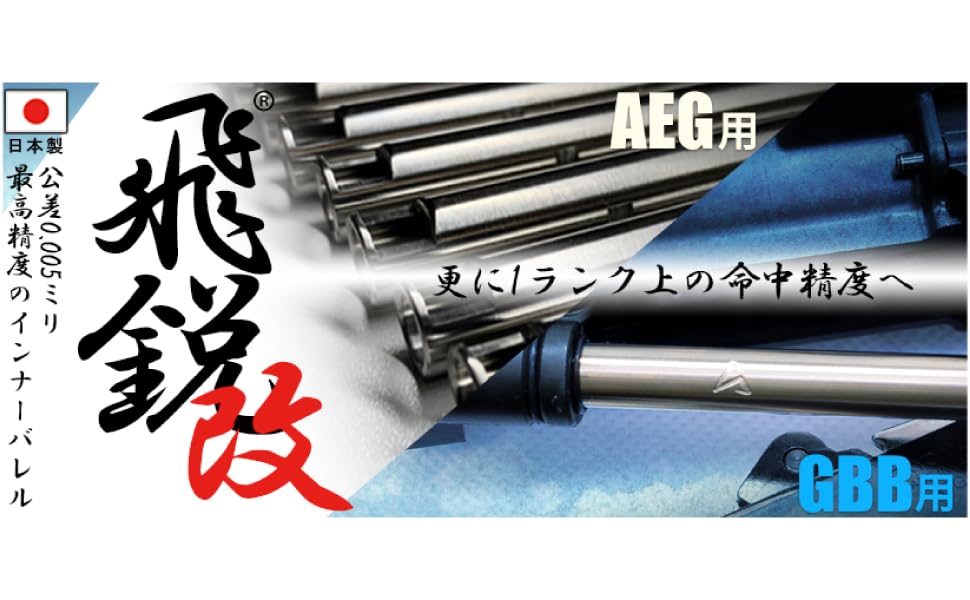 Amazon | SPARK 飛鋭改 内径6.05mm 電動ガン用インナーバレル (275 mm