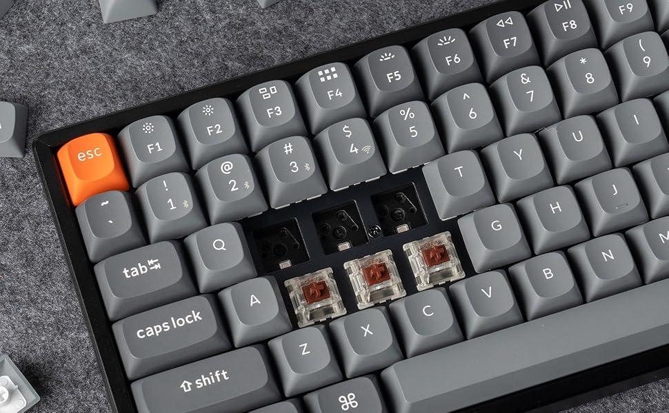 Amazon | Keychron キーボード K2 Max ワイヤレス メカニカル