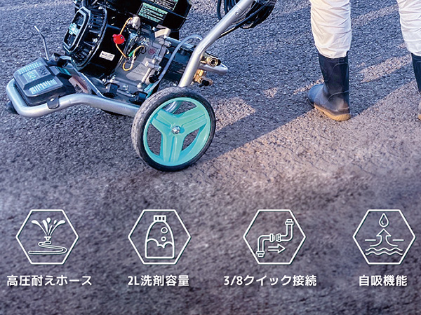 Amazon | kareyou高圧洗浄機エンジン式 20MPAガソリンエンジン高圧洗浄