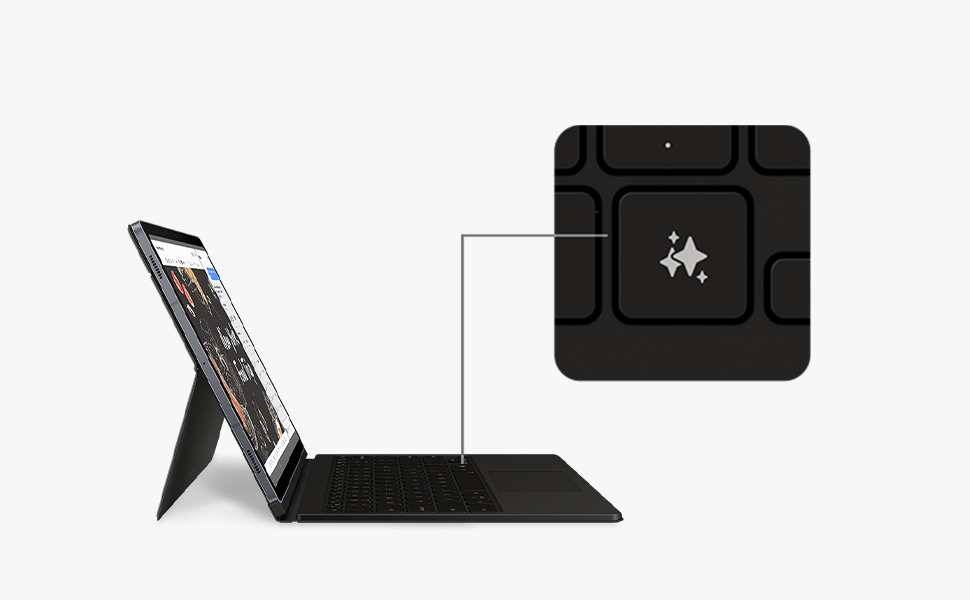 Amazon.co.jp: Book Cover Keyboard — AI Key (Galaxy Tab S10+, Tab