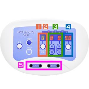 定価8万 EMS機器 プロフィットジムPRO FIT GIM 5000 定価8万 EMS機器