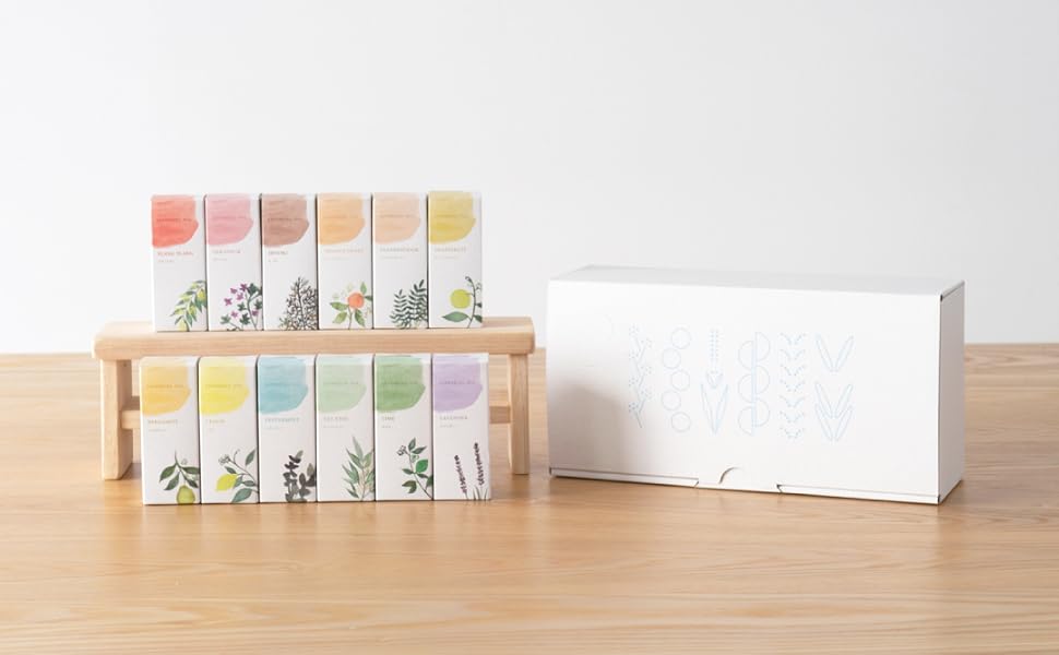 Amazon.co.jp: 生活の木 エッセンシャルオイル 5ml 12本セット アロマ
