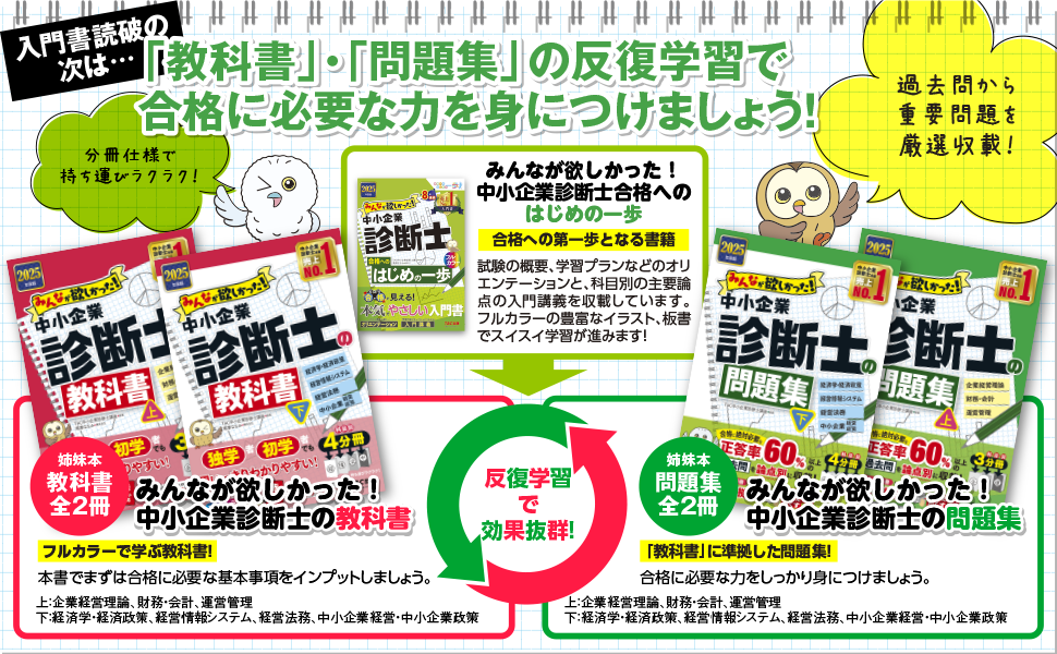 みんなが欲しかった! 中小企業診断士 合格へのはじめの一歩 2025年度版