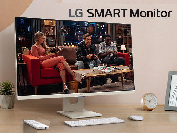 Amazon.com: LG 27SR50F-W Smart Monitor 27-Inch FHD (1920x1080) IPS