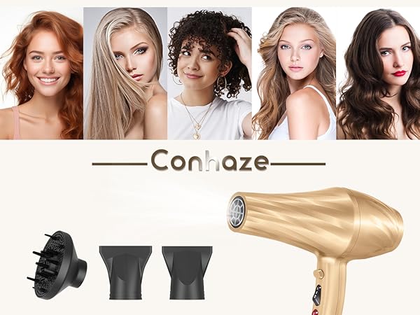 Amazon.com : Ionic Hair Dryer,2400W Negative Ion Low Noise Hair