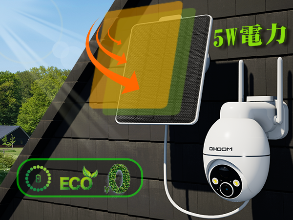 DIHOOM 防犯カメラとセンサーのセットWi-Fi不要4G Amazon.co.jp: 【4G