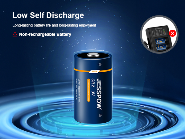 Amazon.com: JESSPOW CR2 Lithium Battery (24-Pack), CR2 3V