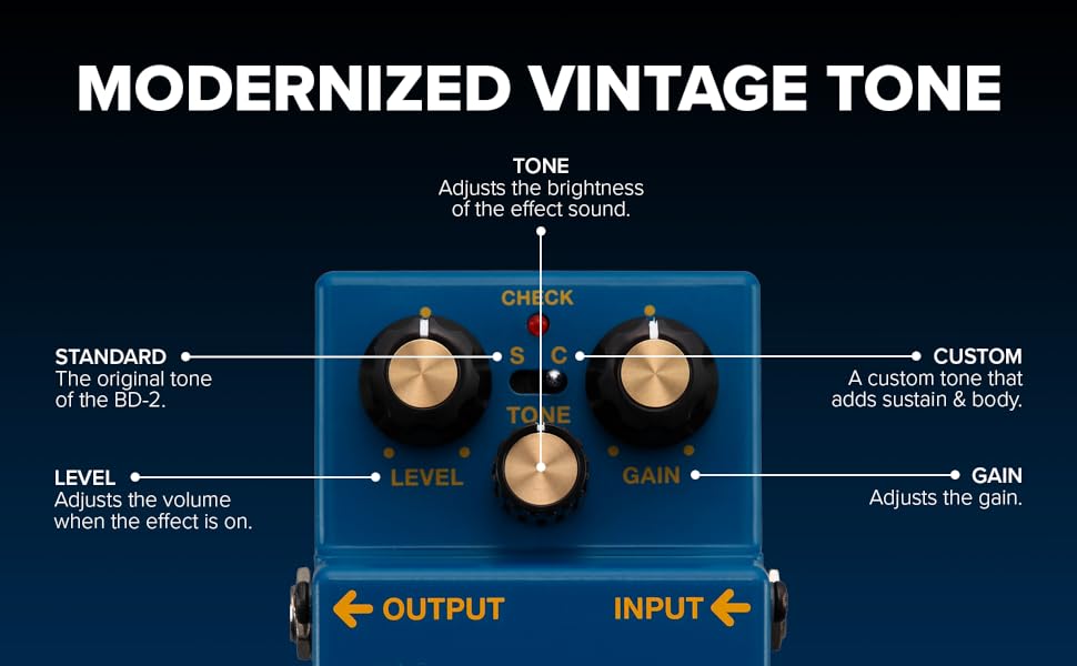 Amazon.com: BOSS BD-2W Blues Driver | Premium Waza Craft Guitar