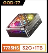 Amazon.co.jp: SkyBarium ミニPC Ryzen 7 5825U [2つLANポート] 16GB