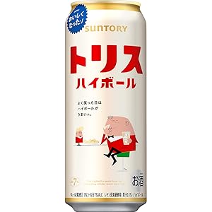 Amazon.co.jp: トリスハイボール 500ml×24本 [サントリー ウイスキー