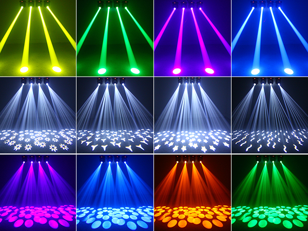 Amazon.co.jp: SEBRUANC 100W ムービングヘッドライト LED 回転DJ