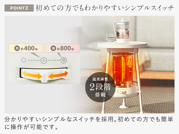 Amazon | NIPLIFE 【2025新登場】【飲み物も保温できるテーブル型