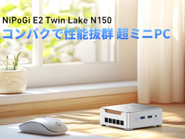Amazon.co.jp: NiPoGi ミニpc Intel N150初登場 16GB 512GB SSD 2TB