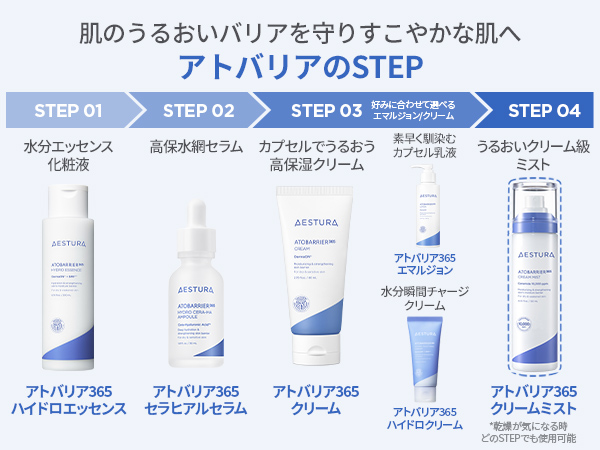 Amazon | 【AESTURA】アトバリア365 クリームミスト 120mL 保湿ミスト