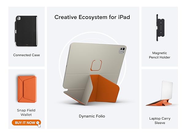 Amazon.com: MOFT Dynamic Folio Case for iPad Pro 13-inch(M5 2025