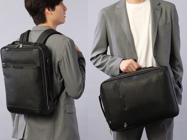 Amazon | [タケオキクチ] 2WAY 薄マチ ビジネス バックパック