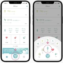 506579 Fitrus Plus 2.0 ポータブル体組成計 FR-B10 Amazon | Fitrus