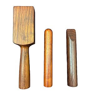 Amazon.co.jp: トークセン3点セット タイ古式マッサージ用木槌セット