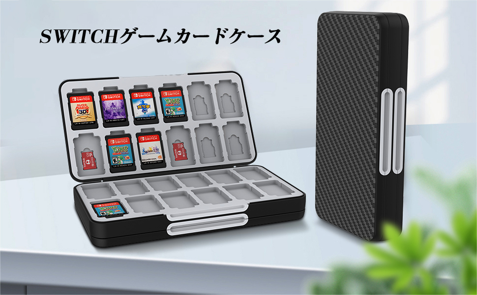 Amazon.co.jp: Switchカードケース 48枚ソフトケース＆24枚マイクロSD