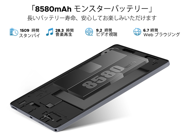 Amazon.co.jp: 【Android15 タブレット 2025 初登場】DOOGEE U11