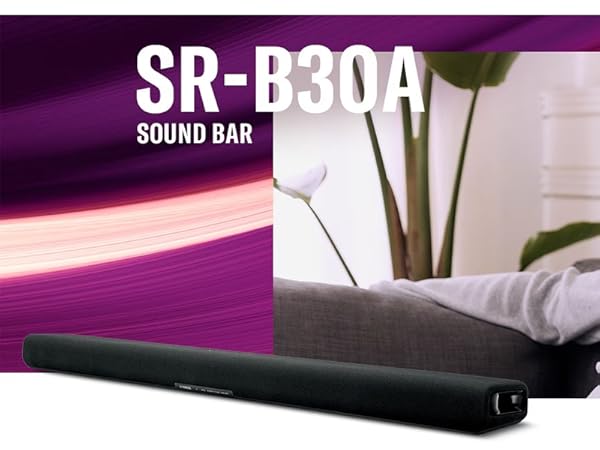 Amazon.com: Yamaha SR-B30A Dolby Atmos Sound Bar with Built-in
