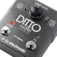 Amazon.com: TC Electronic DITTO X2 LOOPER Highly Intuitive Looper