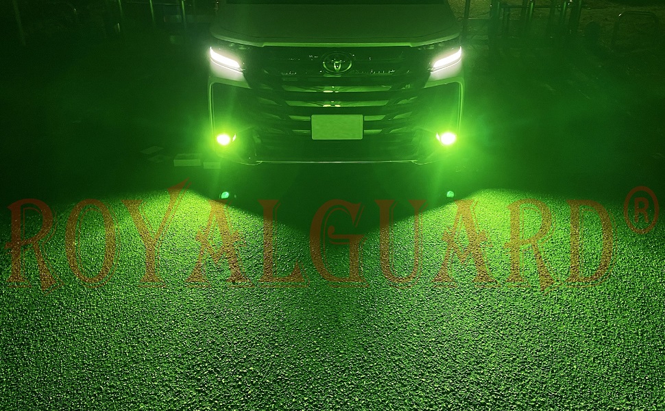 Amazon | 爆光 L1b ライムイエロー LEDフォグランプ 純正比34倍照射