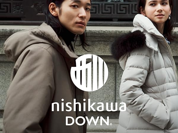 Amazon.co.jp: [ナノ・ユニバース] 西川ダウン(R)」2WAY ケープダウン