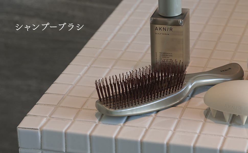Amazon | AKNIR アクニー シャンプーブラシ ヘアブラシ 梨花 GIFT BOX