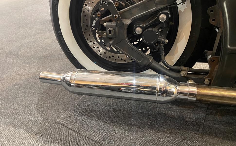 Amazon | バイク マフラー 汎用 サイレンサー スリップオン キャプトン