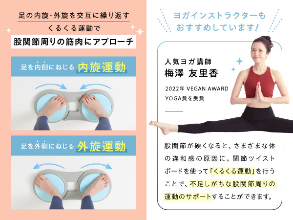 Amazon.co.jp: [Circle balance] サークルバランス 関節ツイストボード