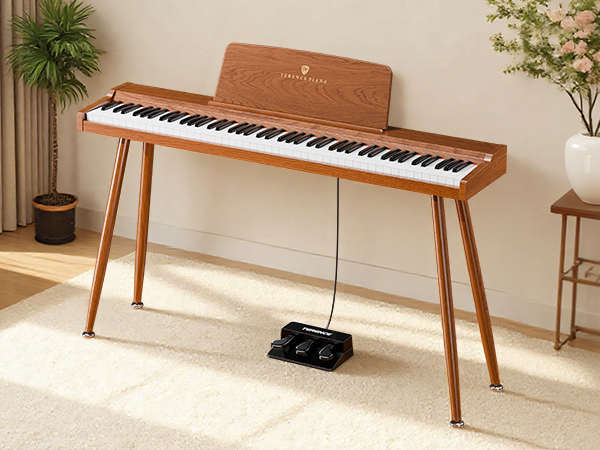 Amazon | TERENCE 電子ピアノ 88鍵 カウンターウェイト鍵盤 木製