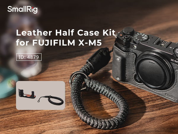 Amazon.com : SMALLRIG X-M5 Leather Half Case Kit for FUJIFILM X-M5