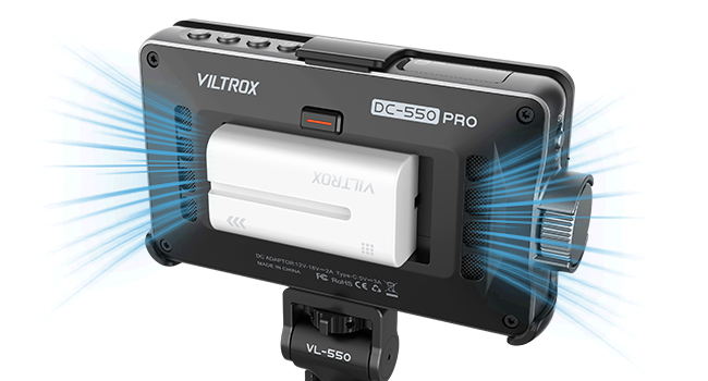 Amazon | VILTROX カメラモニター ビデオモニター DC-550 5.5inch 3D