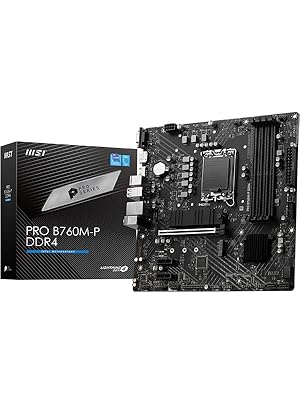 Amazon.com: MSI PRO B760M-P DDR4 ProSeries Motherboard (Supports
