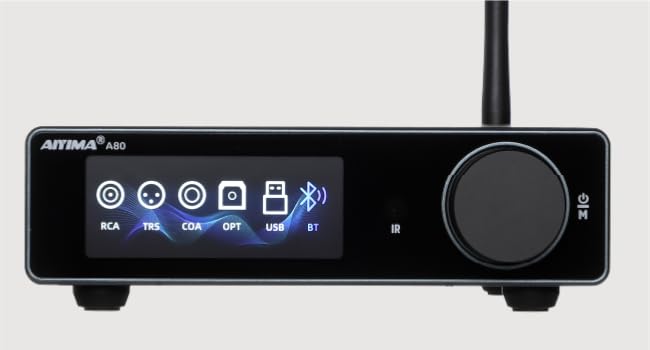 Amazon.co.jp: AIYIMA A80 【更新バージョン】 TPA3255デコードアンプ
