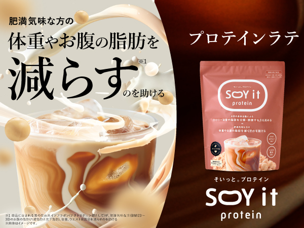 Amazon.co.jp: ファンファレ SOY it protein そいっとプロテイン 2袋