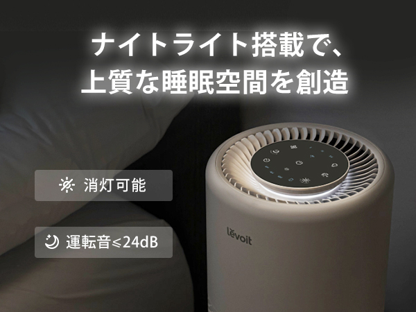 Amazon.co.jp: Levoit (レボイト) 空気清浄機 18畳 Core 200S ホワイト