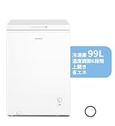 Amazon.co.jp: COMFEE' 冷凍庫 198L 上開き 温度調節6段階 冷凍機能 大