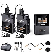 Amazon.com: Comica BoomX-D2 - Wireless Microphone System for