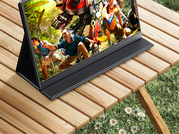 Amazon.co.jp: 【Amazon限定ブランド】KOOLYFUL モバイルモニター 4k