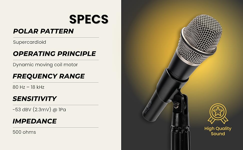 Amazon.com: CAD Audio D38X3 3-Pack Supercardioid Handheld