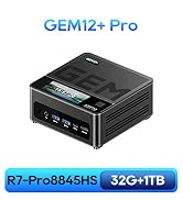 Amazon.co.jp: AOOSTAR GEM10 ミニPC Ryzen 7 6800H 32GB LPDDR5