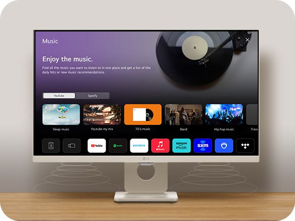 LG MyView Smart Monitor 25SR50F-W 24.5-Inch Full HD (1920x1080