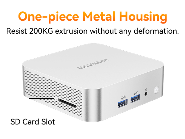 Amazon.com: GEEKOM A6 Mini PC with AMD Ryzen 7 6800H, 16GB DDR5